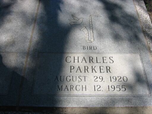 Charlie Parker's grave site 3